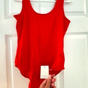 Women's red, Mangopop bodysuit